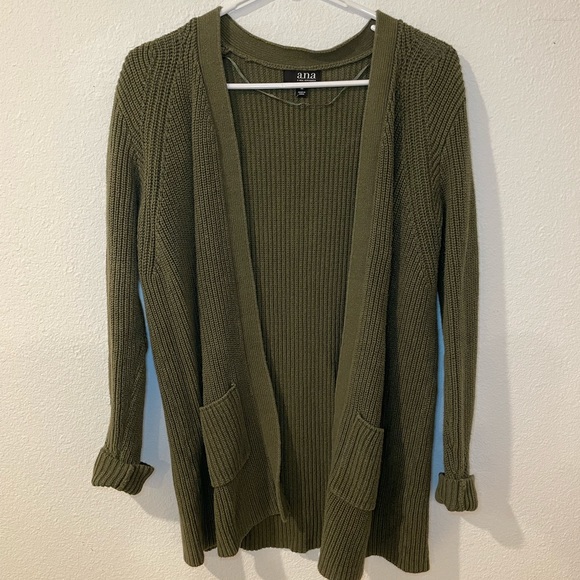 Green Cardigan - Picture 1 of 3